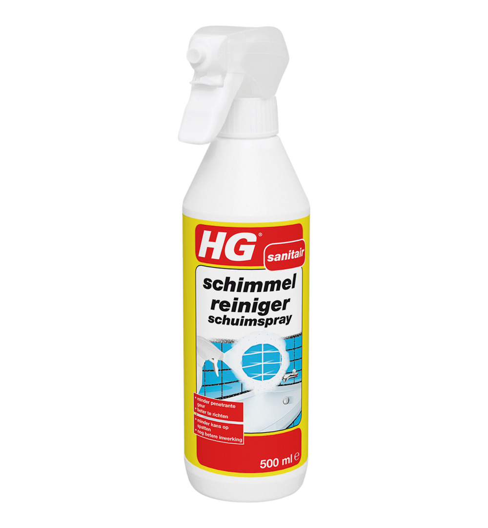HG Schimmelreiniger Schuimspray (500 ml)