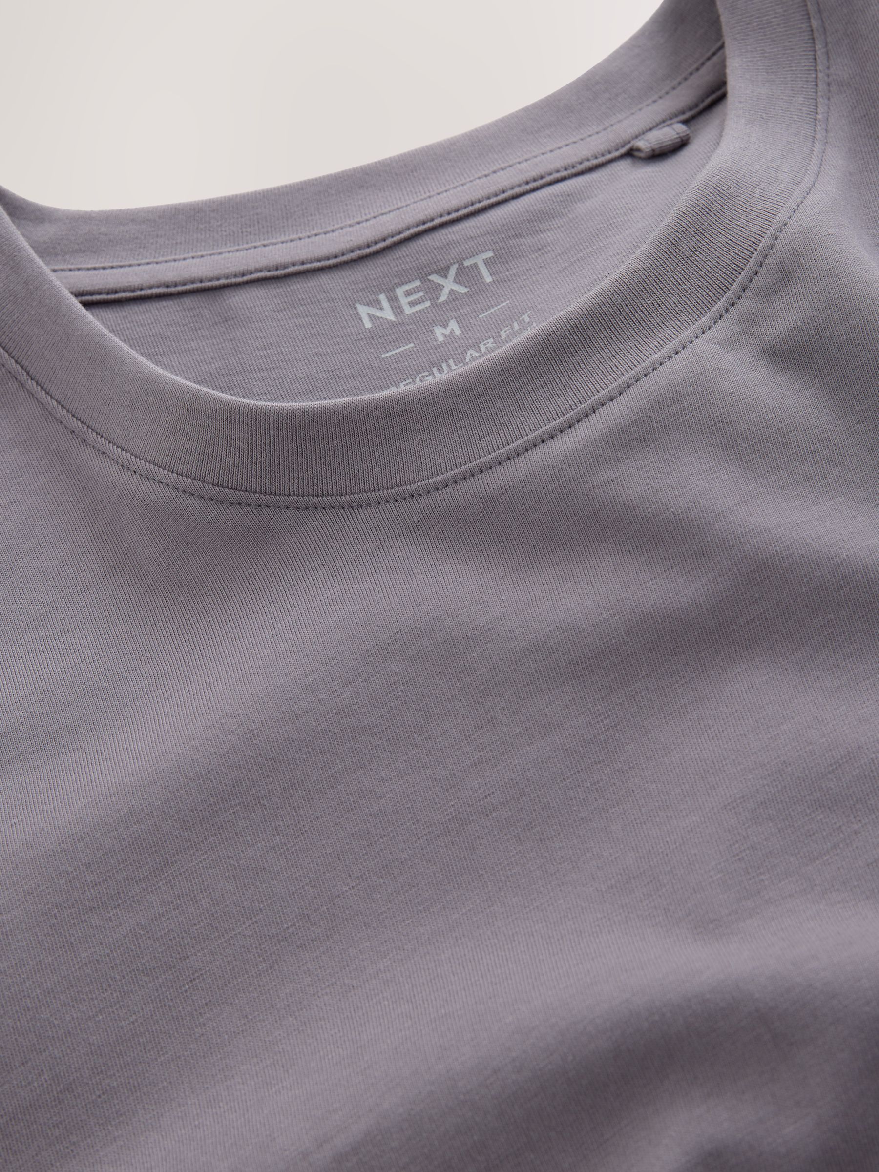 Lila/grijs gemêleerd - Jersey pyjama met korte mouwen