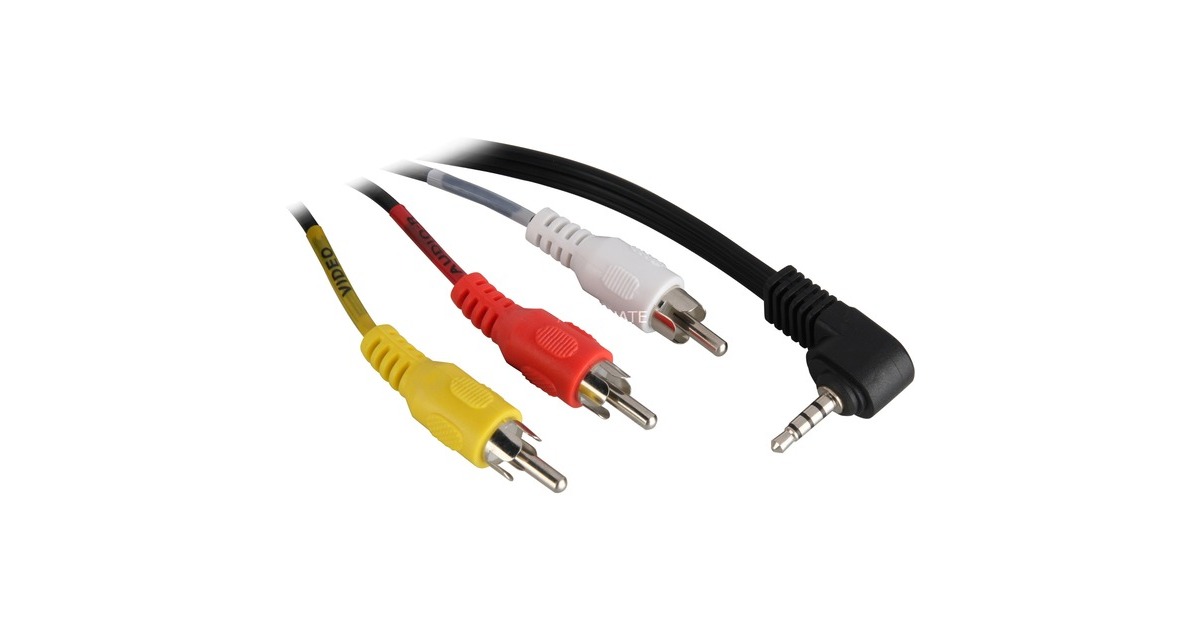 goobayAV 3,5 mm > 3x Chich kabel  (1,5 meter)