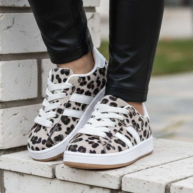 Wild steps sneakers - leopard