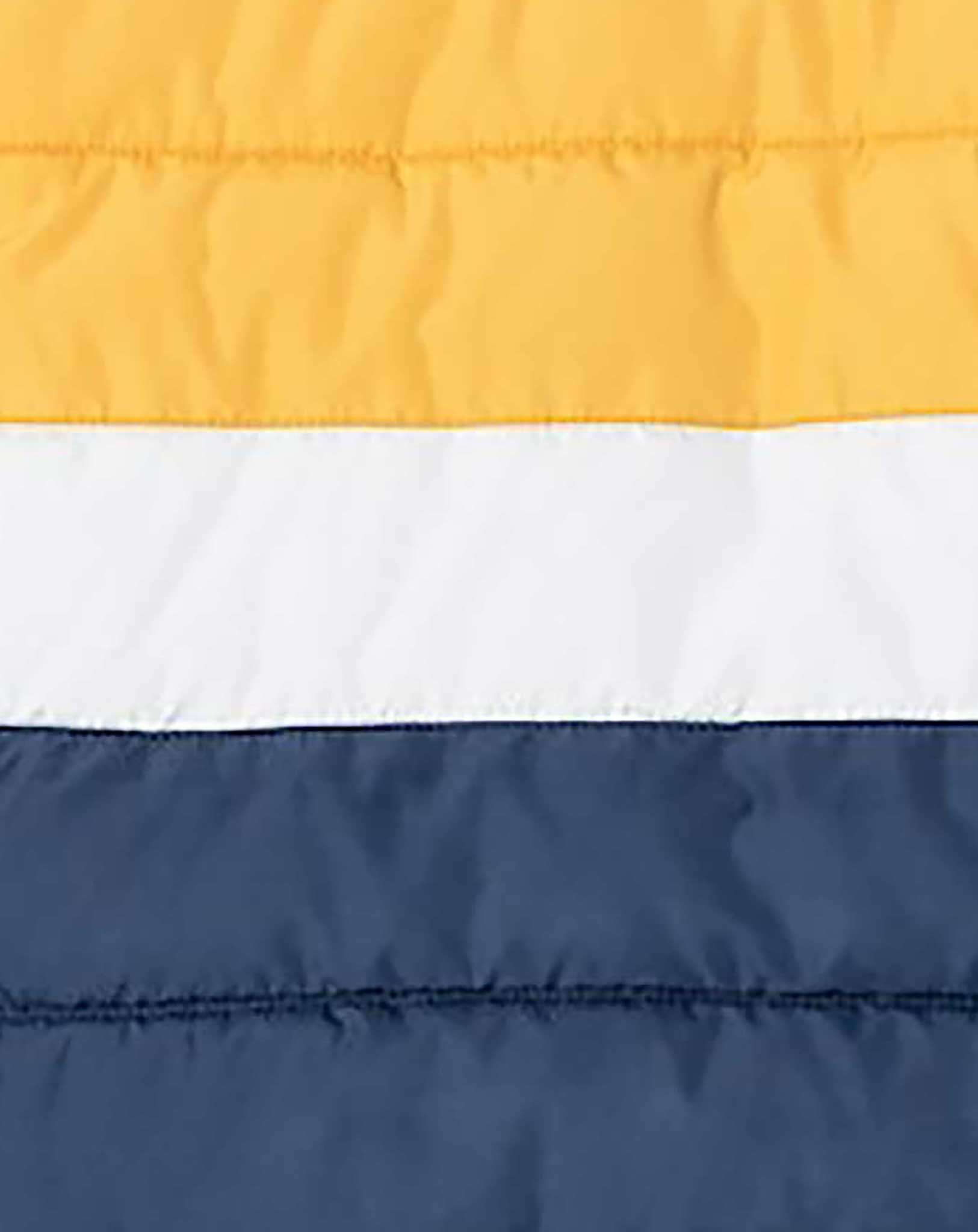 Steppweste NKMMYLANE BLOCKS in golden spice