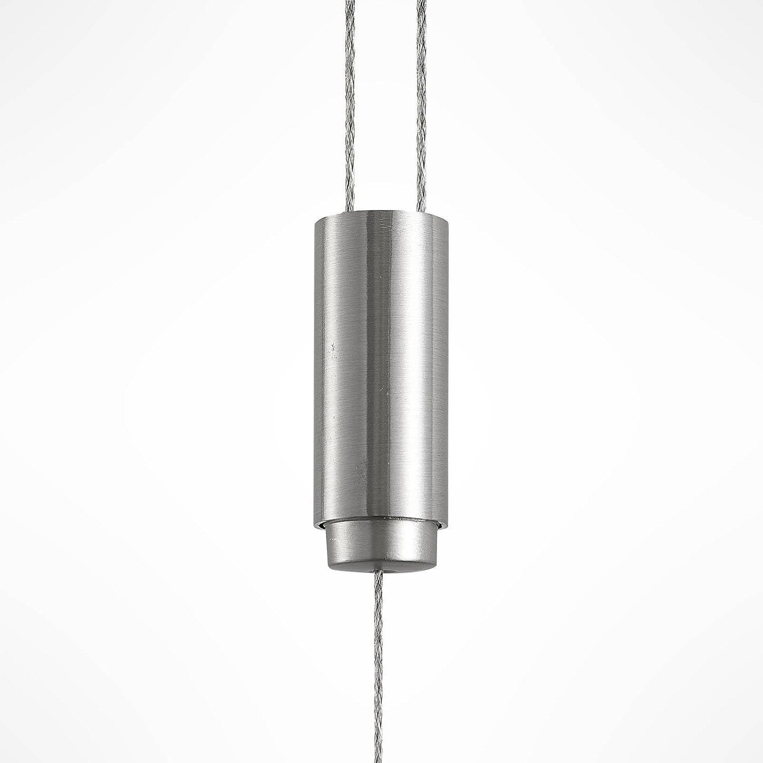 Lindby LED Phillie dimmbar (Modern) in Alu aus Metall (1 flammig,) Wohnzimmerleuchte