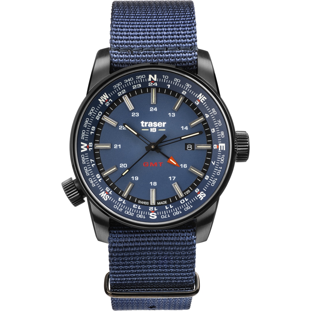 traser P68 Pathfinder GMT Blue