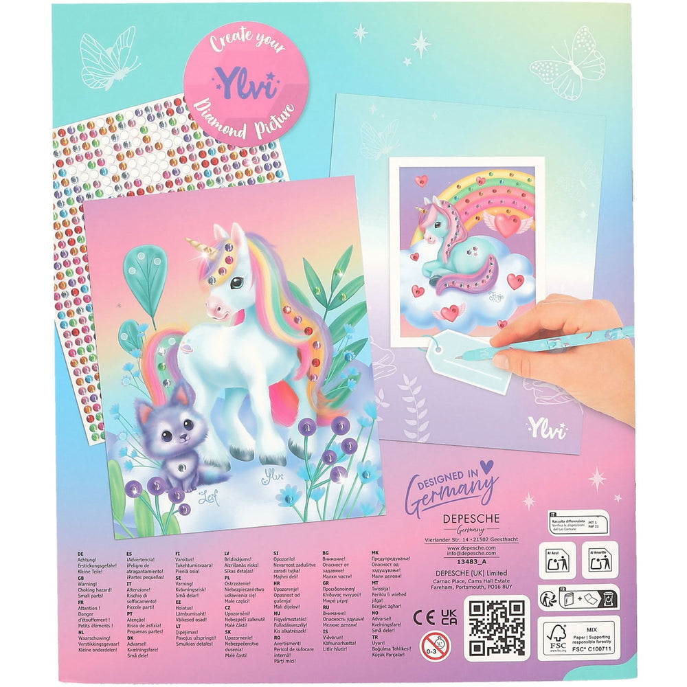 Køb Ylvi Create Your Diamond Picture Stickerbook