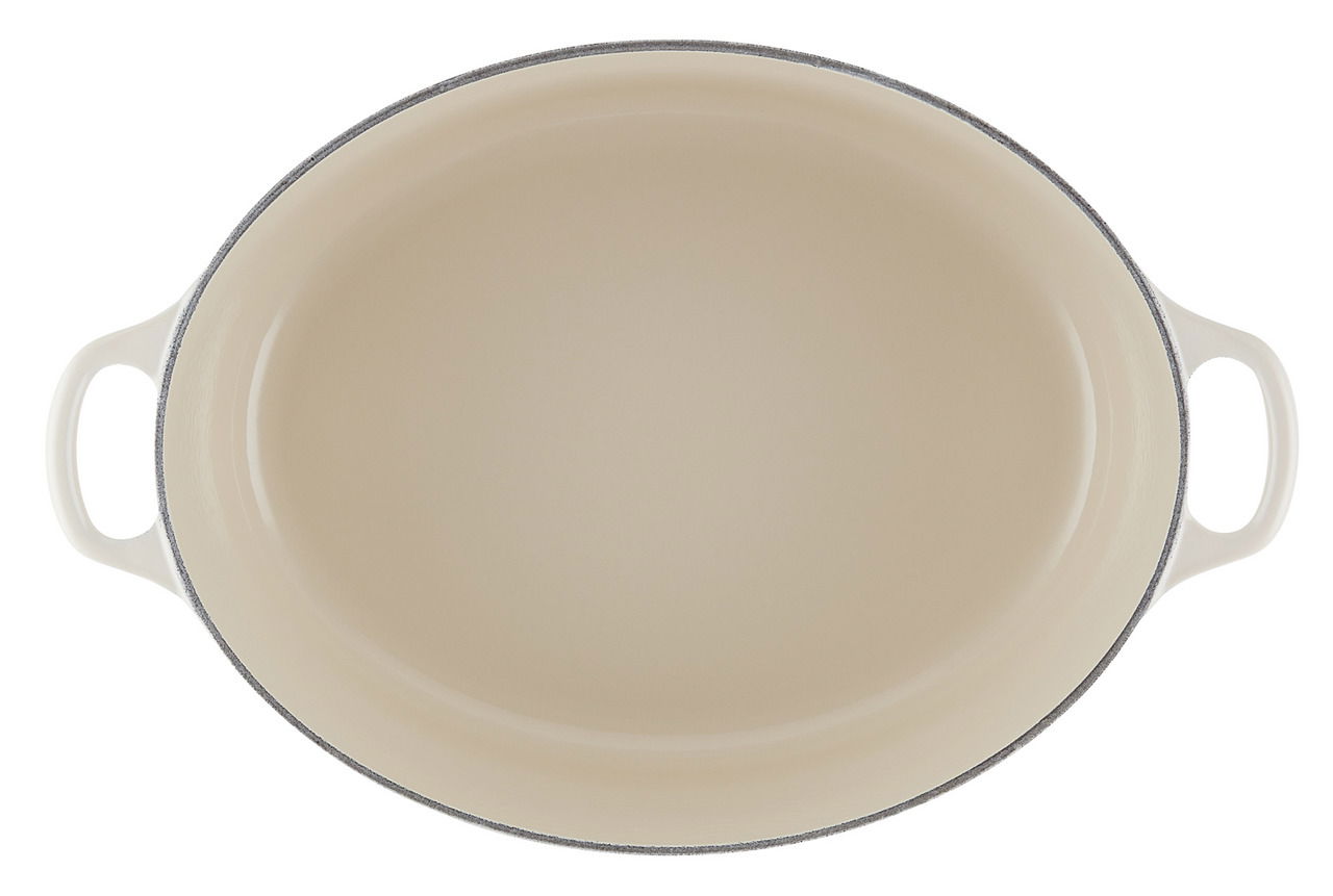LE CREUSET Ovaler Bräter 31cm Creme TRADITION