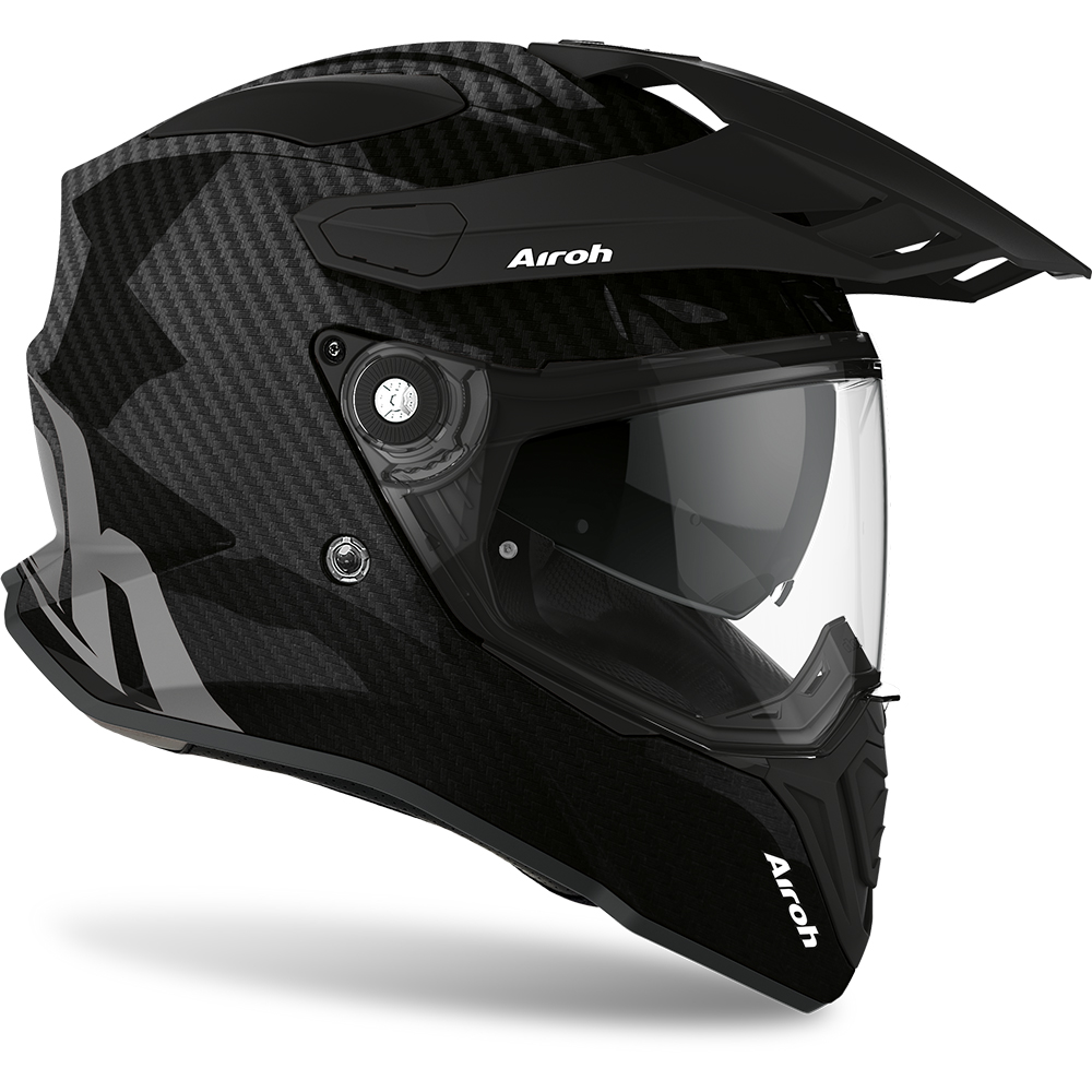 Airoh - Casque Commander Carbon Carbone / Noir / Gris