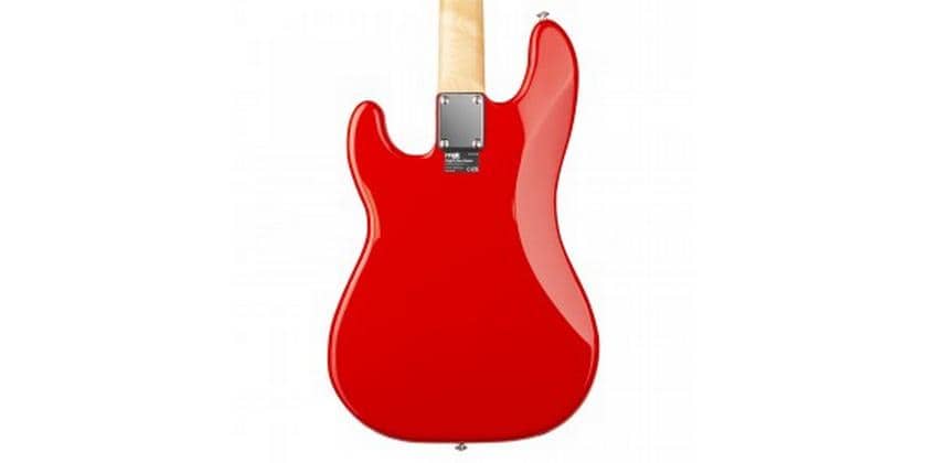 MAX E-Bass GigKit Rot Bass Gitarrenset
