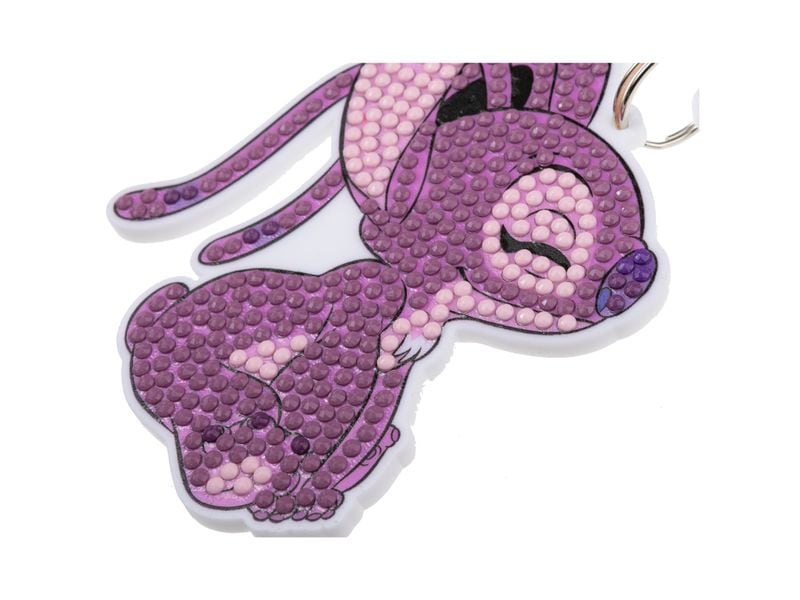 CRAFT Buddy Schlüsselanhänger Crystal Art Anhänger Angel Taschenanhänger
