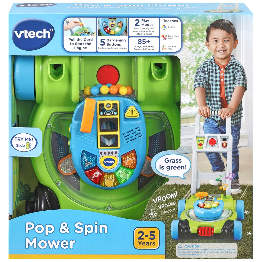 VTech Pop & Spin Rasenmäher