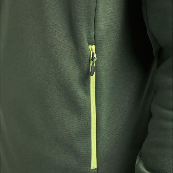 Veste polaire ski rando HAGLÖFS FROST MID HOOD MEN FJELL GREEN