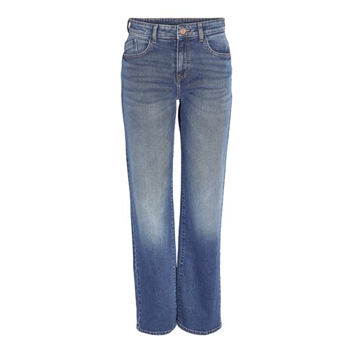 Noisy May Yolanda Wide Jeans, Medium Blue Denim, W31/L32