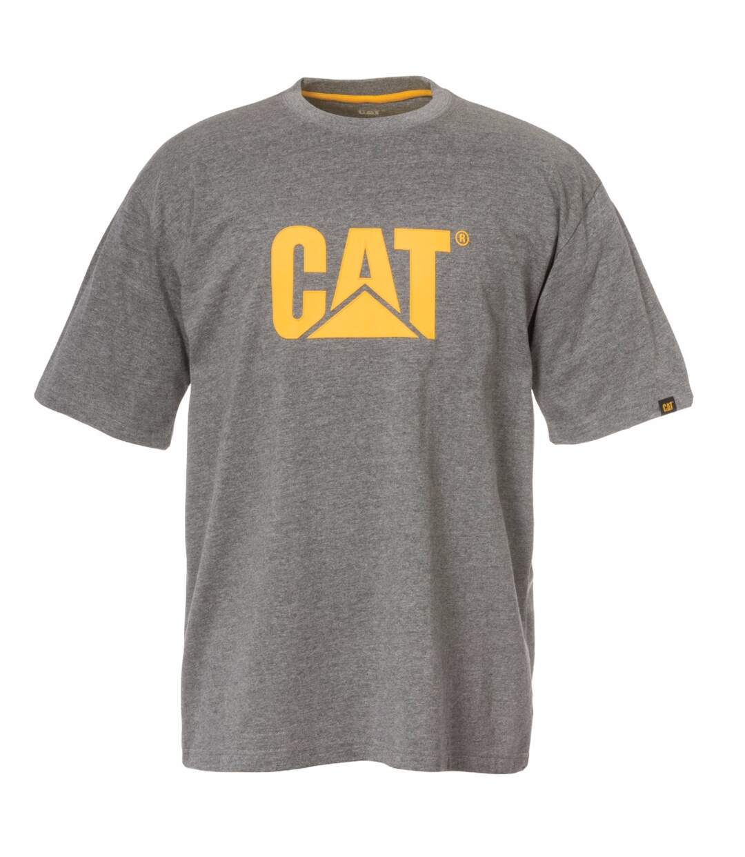 Caterpillar - T-shirt manches courtes - Homme (Gris foncé chiné) - UTFS4251