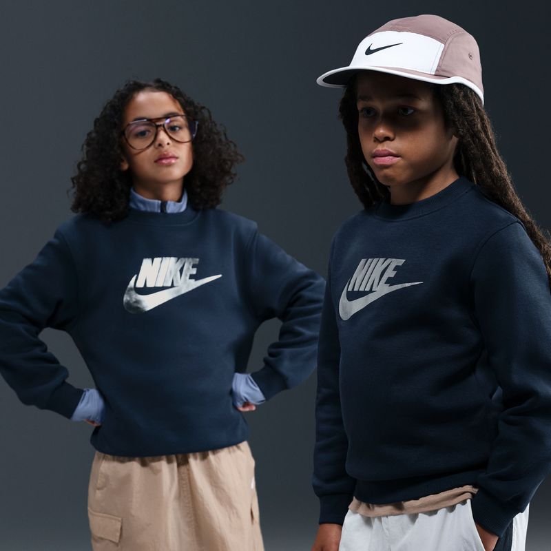 Nike - Sportswear Club Crew - Sweatshirt - Midnight Navy - Junior