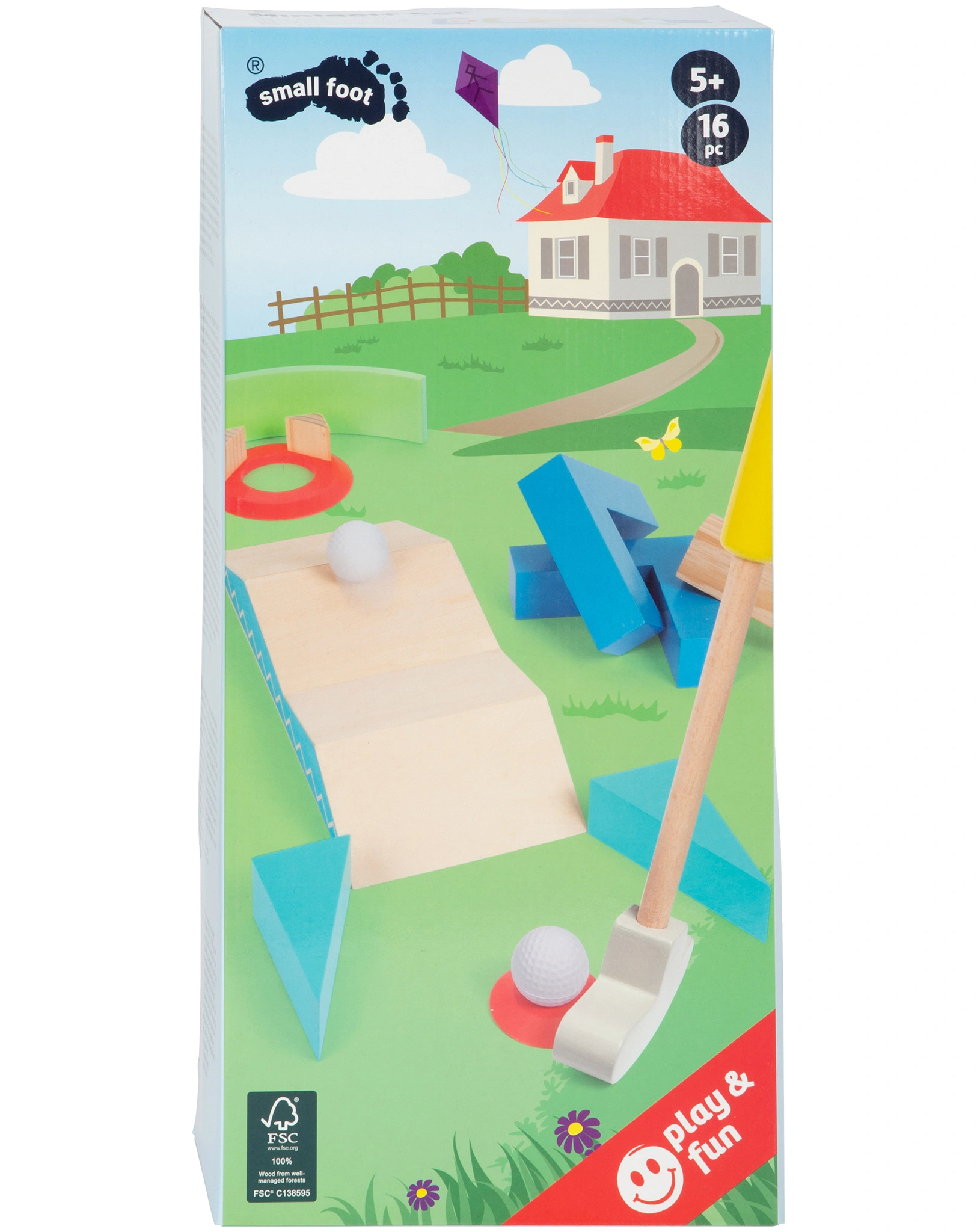 Minigolf-Set ACTIVE 17-teilig