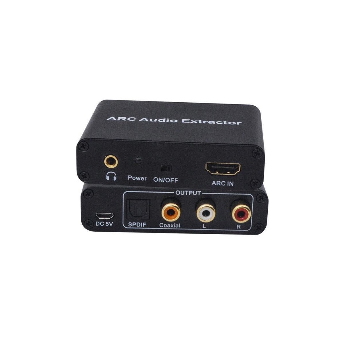 NÖRDIC HDMI ARC til RCA SPDIF TOSLINK Koaksial og Stereo HDMI Arc Converter DAC
