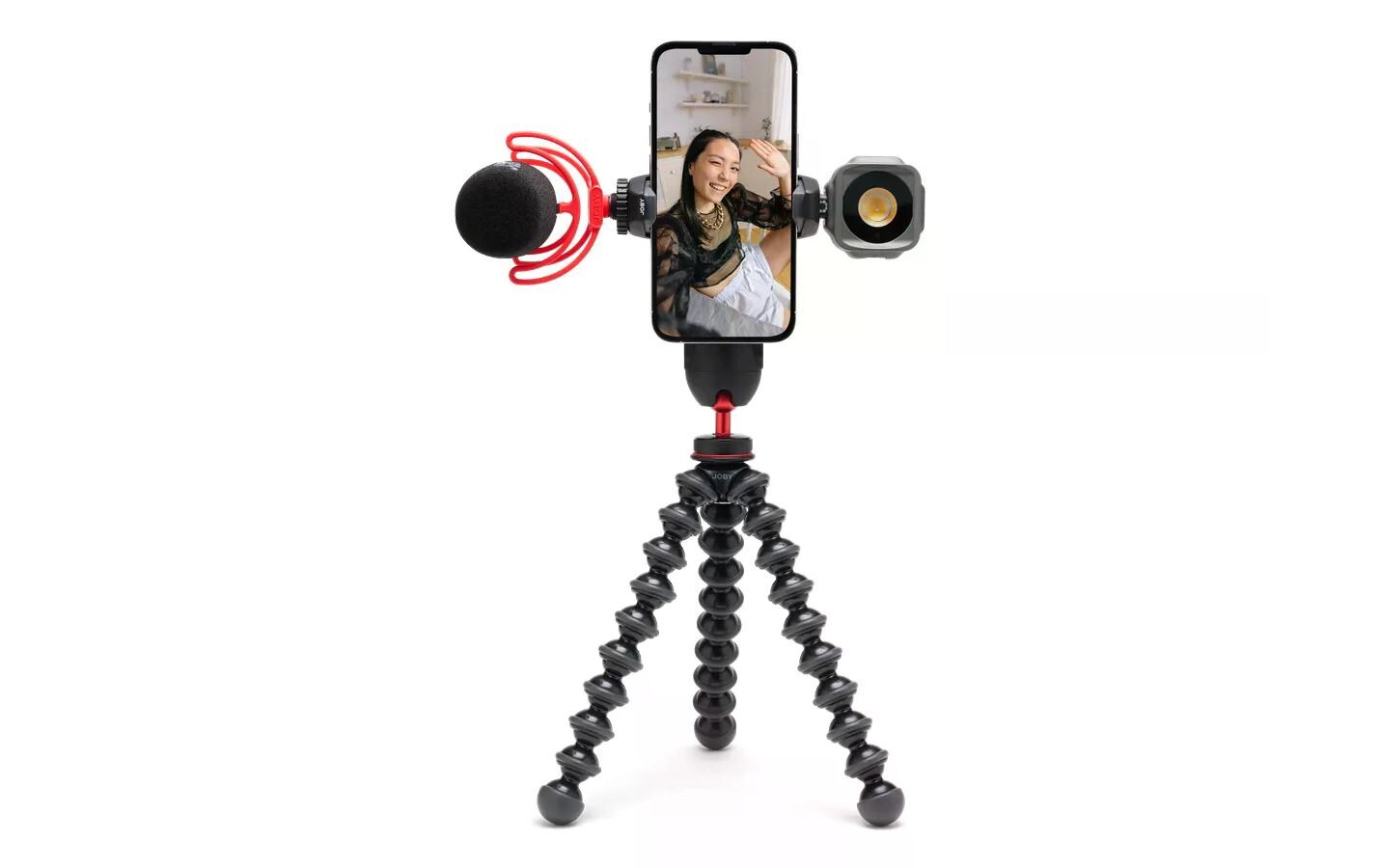 Smartphone-Stativ GripTight PRO 3 GorillaPodFlexibles Stativ-Kit mit GripTight Pro 3 Halterung und GorillaPod 1K Stativ