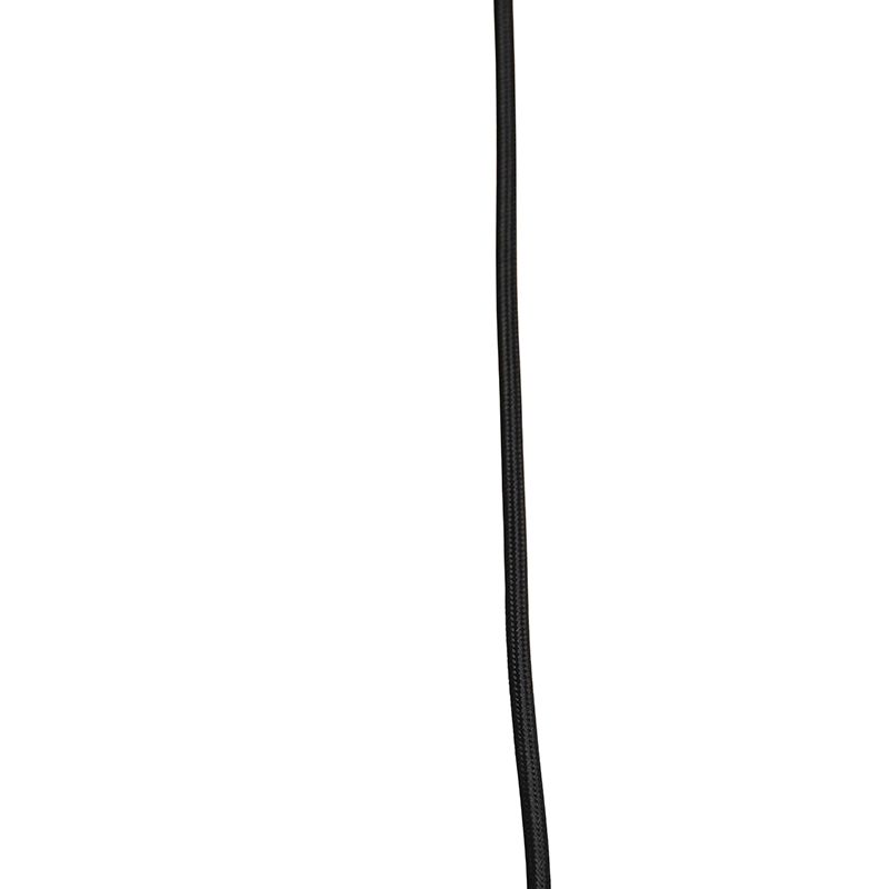 Modern railsysteem met 3 spots en 3 hanglampen goud 1-fase - Iconic Cavalux Jeana