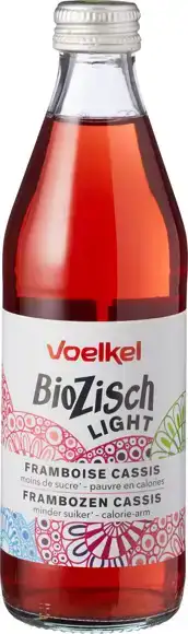 Biozisch light frambozen & cassis