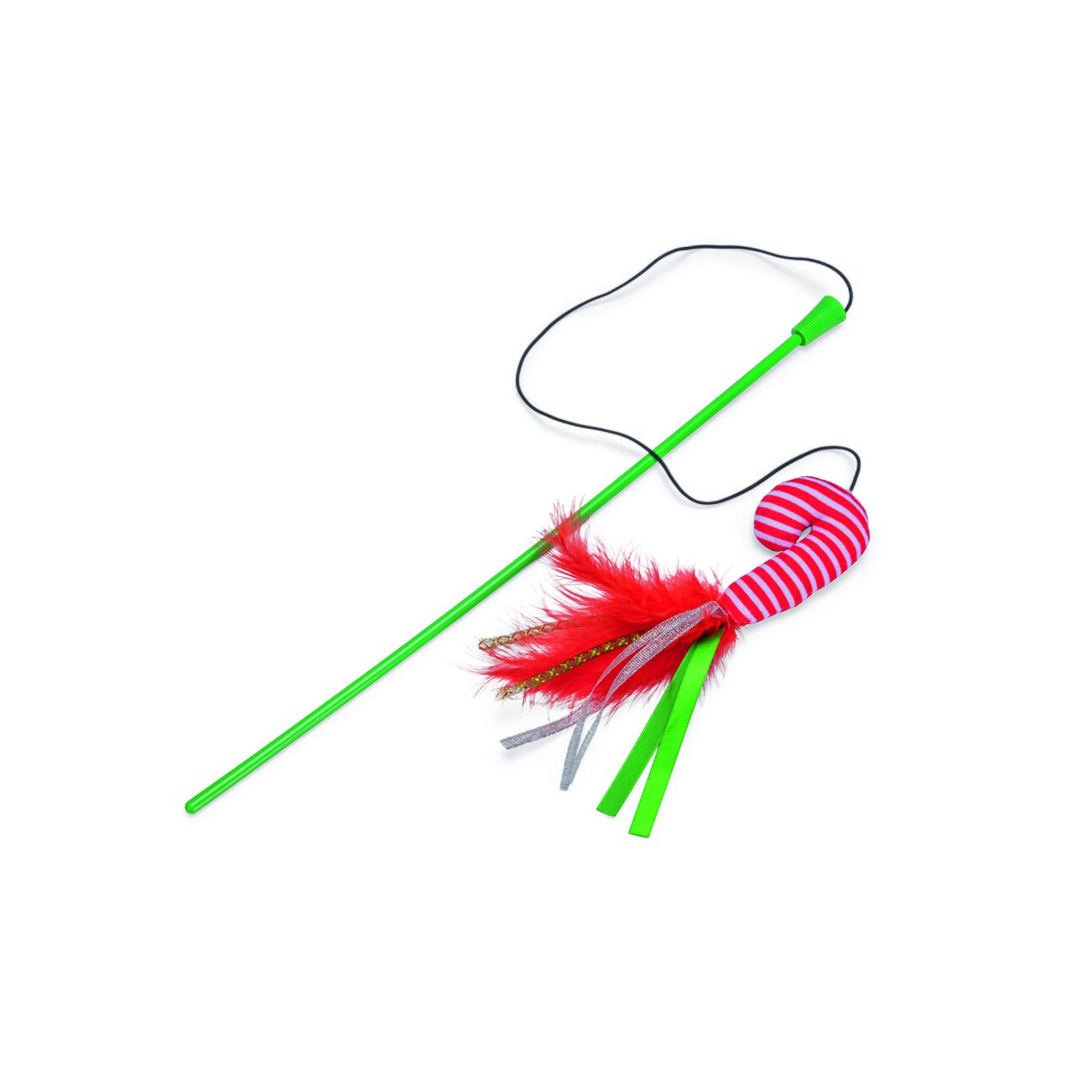 Beeztees Katzenangel Weihnachten Zuckerstange