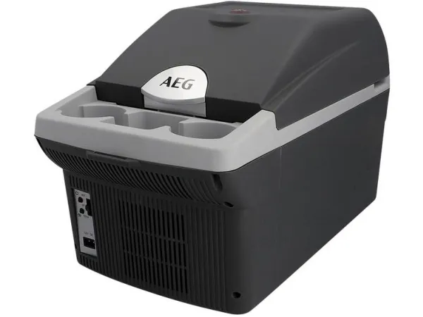 AEG Bordbar BK16 Køleboks & Varmeboks Termoelektrisk 12 V/DC Grå 16 l 20 °C under omgivelsestemperatur