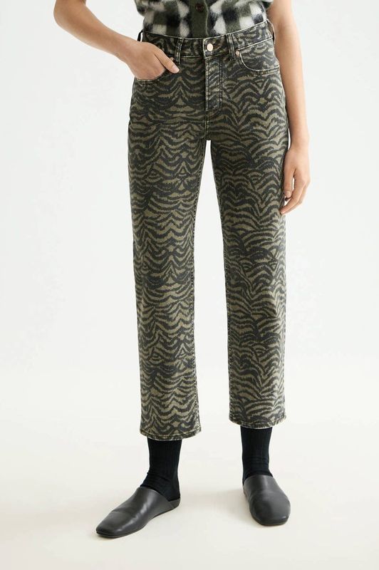 Scotch & Soda - The Sky - Jeans - Groen - Dames