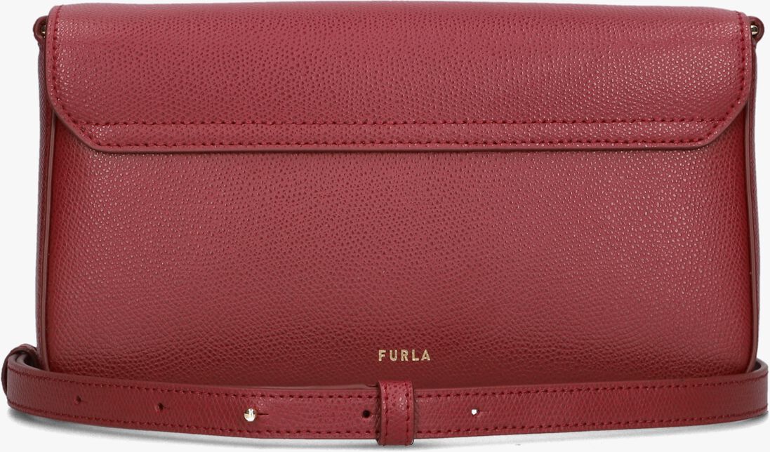 rode furla schoudertas iride s crossbody