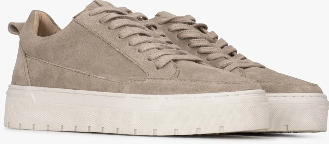 PS POELMAN taupe ps poelman lage sneakers ivar