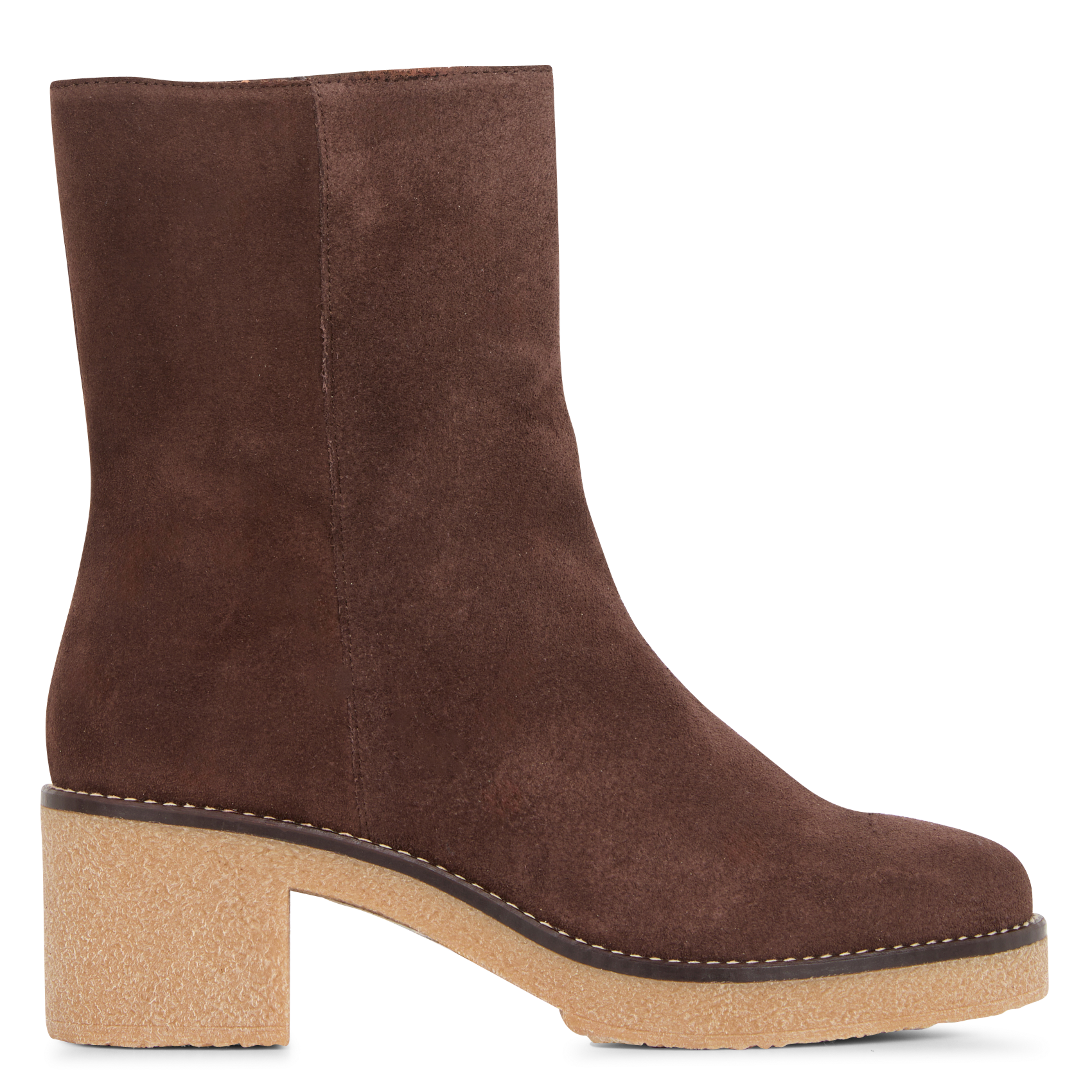 CLARA - Bottines en cuir | Marron