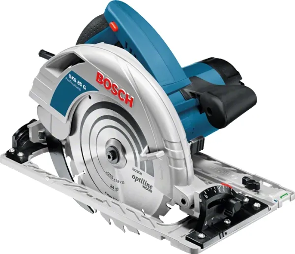 Bosch rundsav GKS 85 G blå