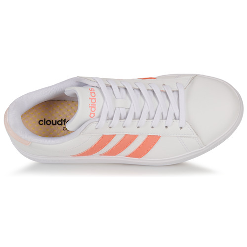 Adidas Sportswear - GRAND COURT 2.0 - Blanc / Orange