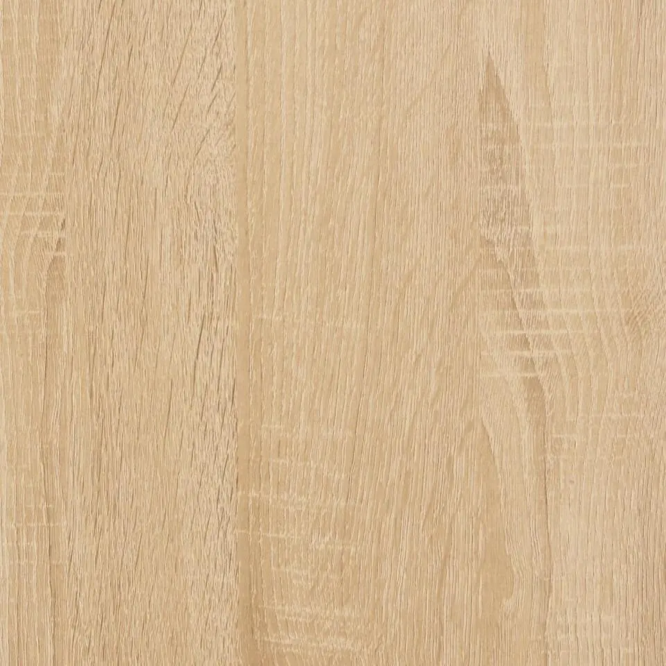 vidaXL - Nachtkastje - Bruin - Bewerkt hout - 2 stuks