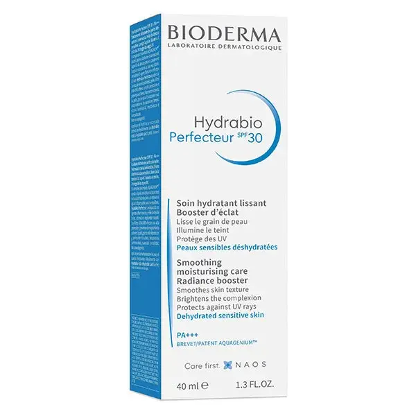Bioderma Hydrabio Creme de Dia Aperfeiçoador para Pele Desidratada FPS 30 40ml