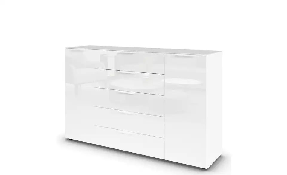 Sideboard Weiß 160 cm Weiß