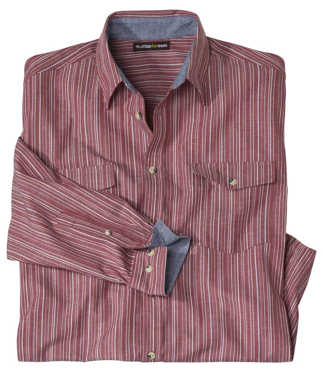 Chemise Popeline Rayée