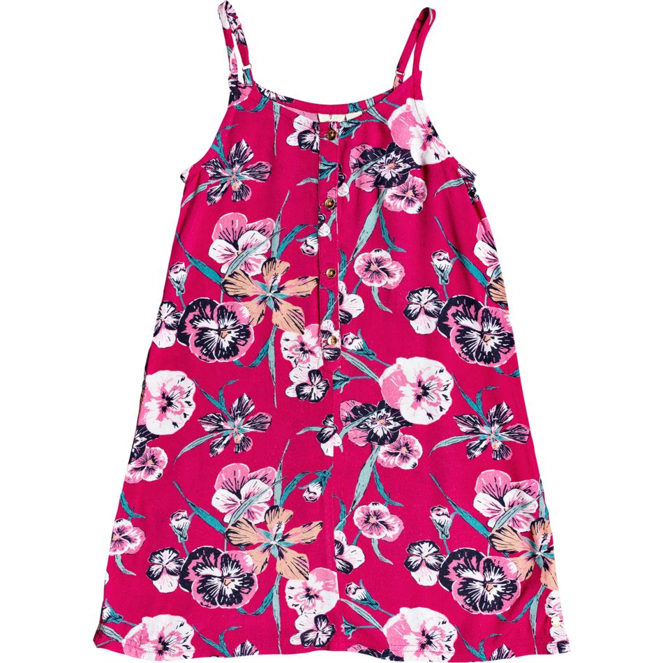 Roxy Exotic Night Trägerkleid Mädchen cerise pansies