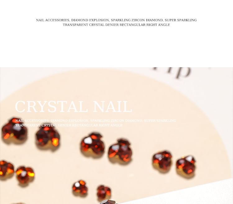 swarliss - Set van 5: Strass Nail Art Decoratie (Diverse Ontwerpen)