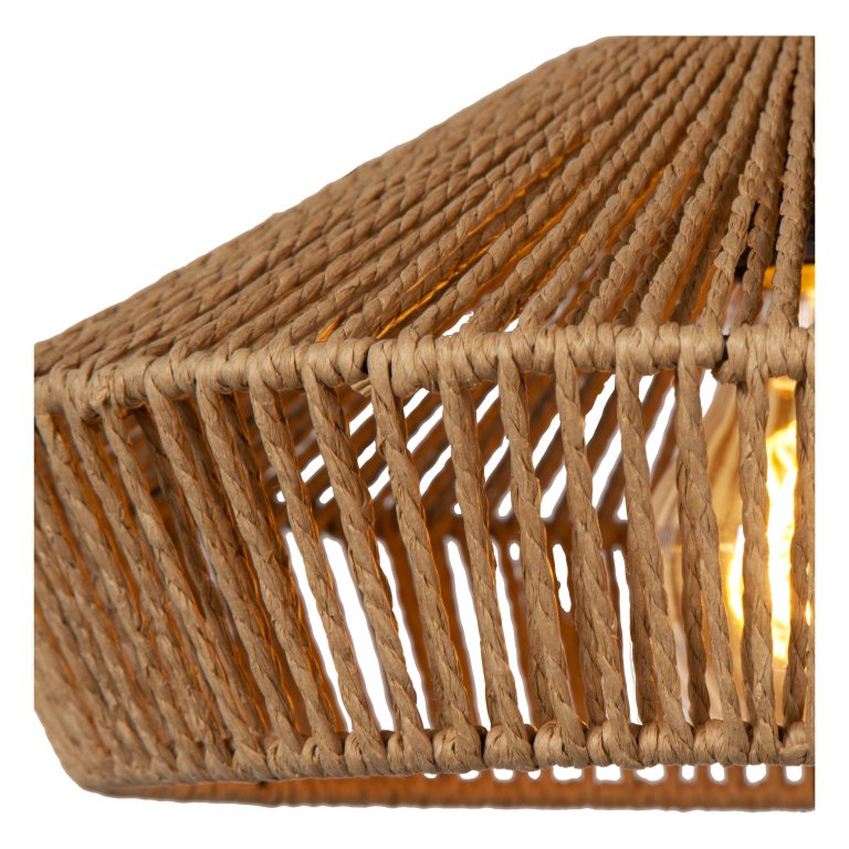 Lucide Yunkai cluster 3 hanglamp rond naturel