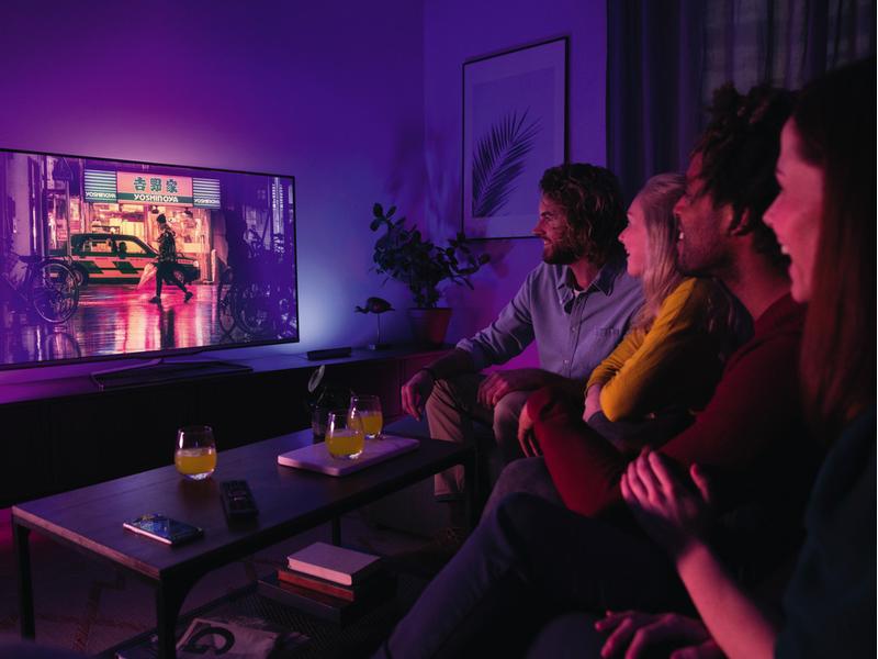 Philips Hue White & Color Ambiance Play Lightbar Basis Schw Hue Light Bar, Schwarz