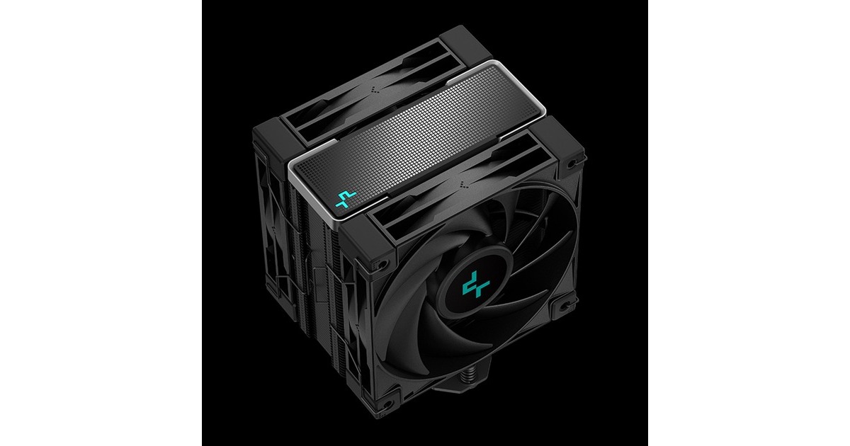 DeepCoolAK400 Zero Dark Plus CPU-koeler  (Zwart)