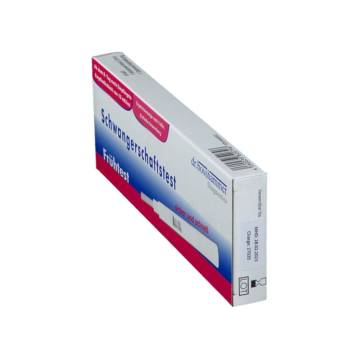 Schwangerschafts-Frühtest