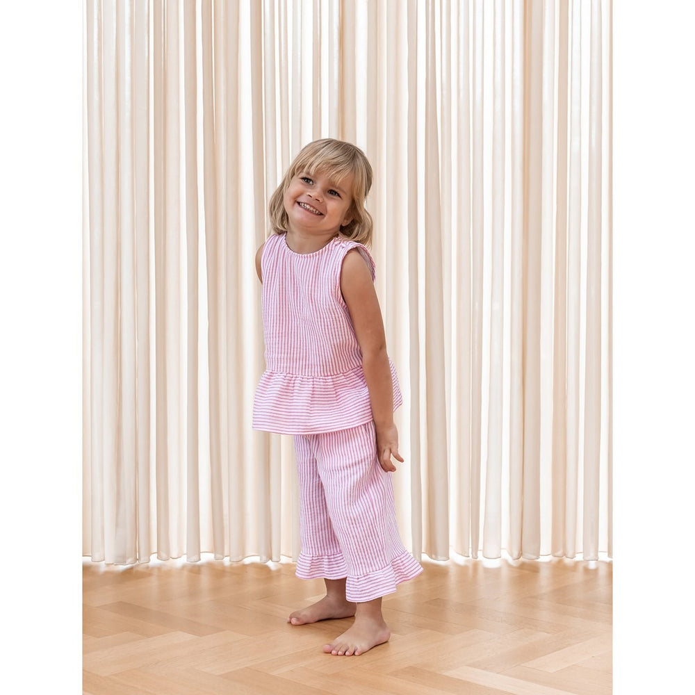 Køb Fliink Cloud Dancer Pink Stripe Ciao Stripe Top