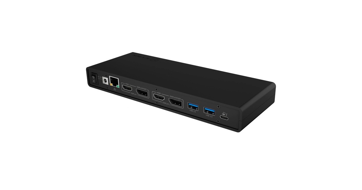 ICY BOXIB-DK2245AC dockingstation  (Grijs)