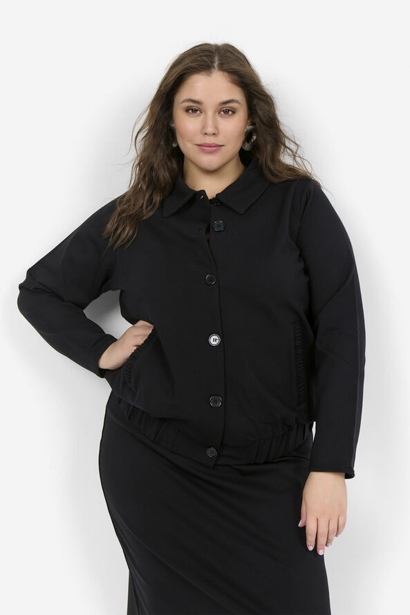 Wasabiconcept Curvy WA-GRAHAM 1 Jakke Sort 9999 sort