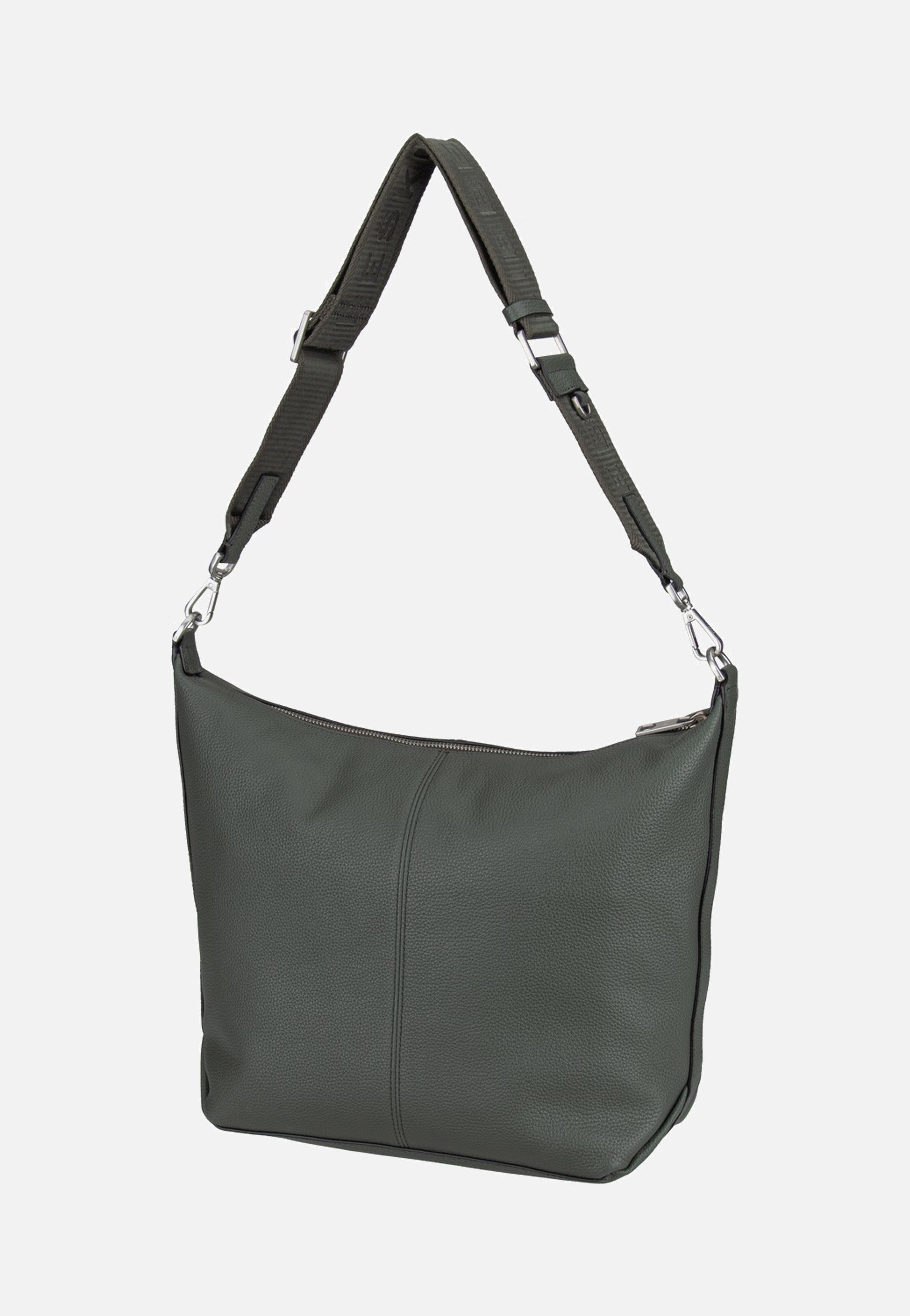Paris M Small Pebble Cypress Green - Hobo Bag