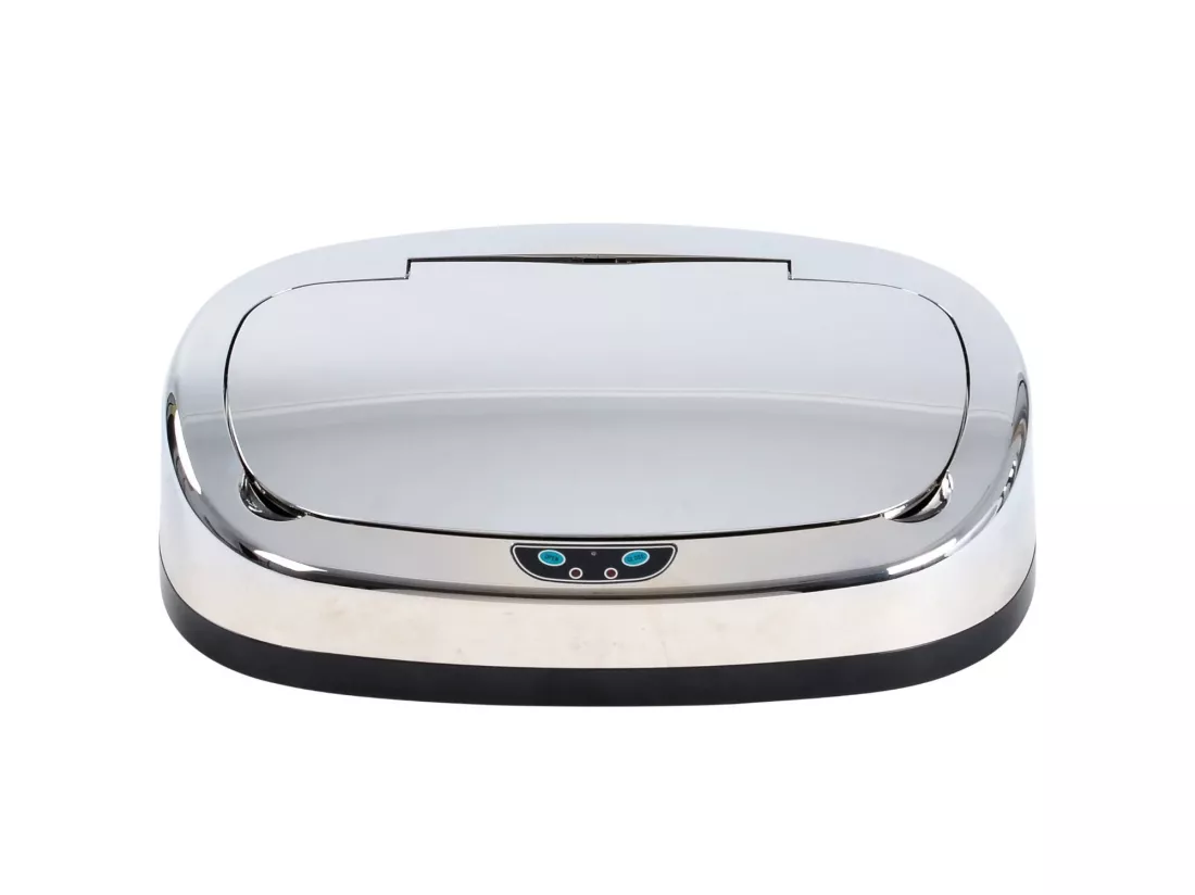 Couvercle de poubelle automatique MAJESTIC Argent Plastique