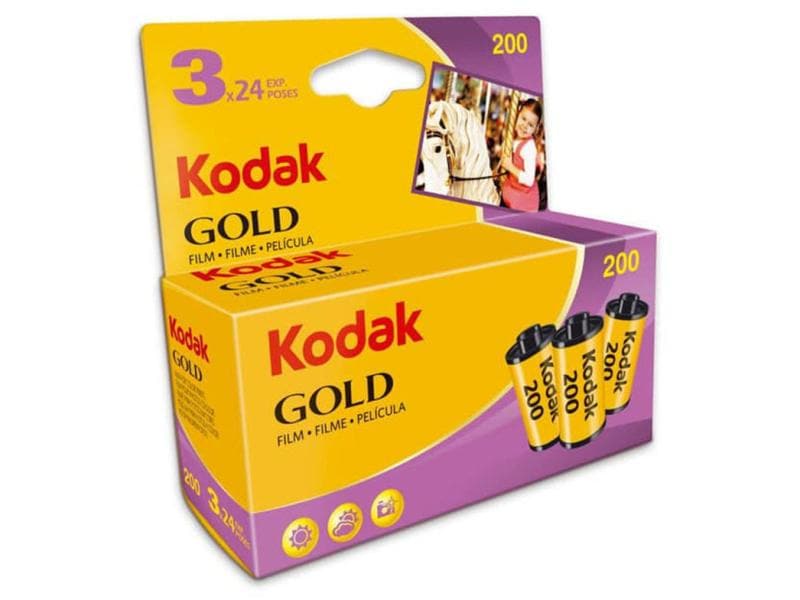 Kodak Analogfilm Gold 135/24 3er-Pack Kodak Gold 3x Film 135/24