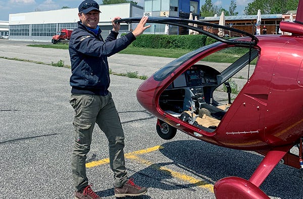 Tragschrauber Rundflug München