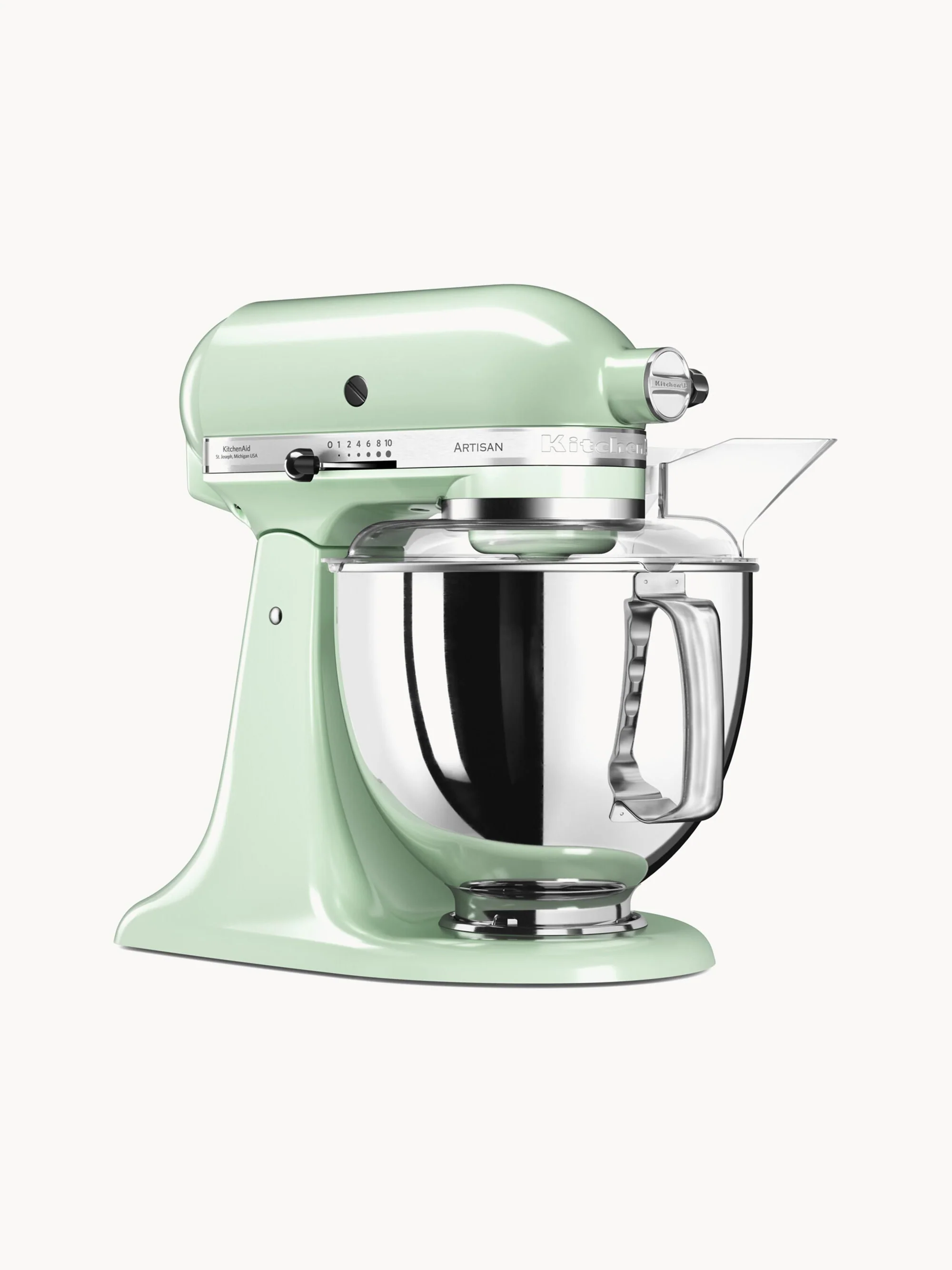 Kantelbare keukenmachine Artisan, 4.8 L, 8-delig