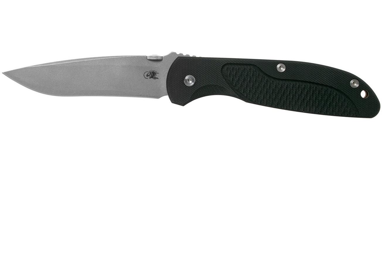 Rick Hinderer FireTac Recurve Battle Bronze, Black G10 zakmes, Rick Hinderer design