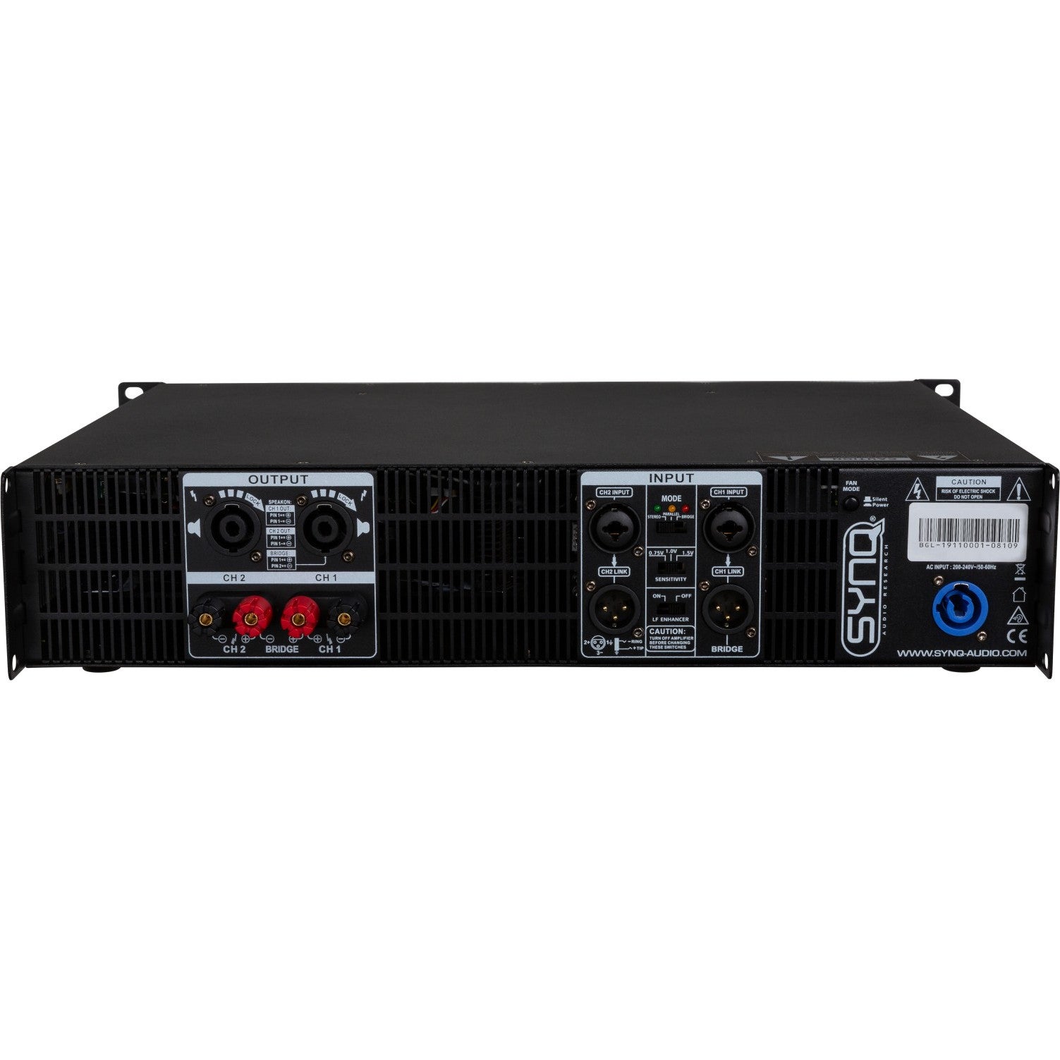 SynQ SE-1800 klasse-TD versterker